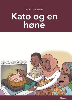 Kato og en høne