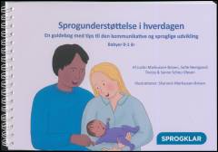 Sprogunderstøttelse i hverdagen : en guidebog med tips til den kommunikative og sproglige udvikling : babyer 0-1 år