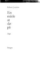 En måde at dø på : digte