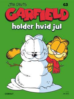 Garfield holder hvid jul