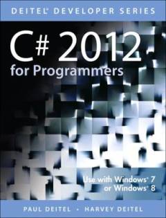 C# 2012 for programmers