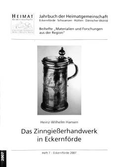 Das Zinngiesserhandwerk in Eckernförde