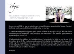 Yoga : bevægelse hen imod meditation - meditation i bevægelse