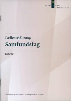 Fælles mål 2009 - samfundsfag