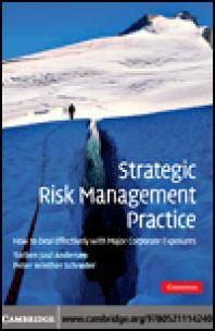 Strategic risk management practice : how to deal effectively with major corporate exposures