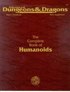 Advanced dungeons & dragons - the complete book of humanoids