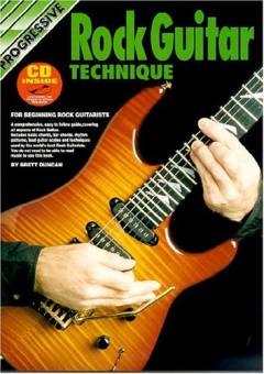 Progressive rock guitar technique