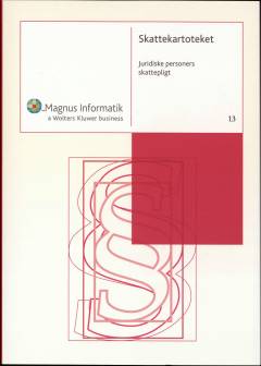 Skattekartoteket. Bind 13 : Juridiske personers skattepligt