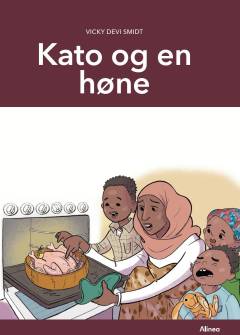 Kato og en høne