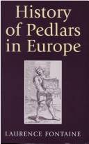 History of pedlars in Europe