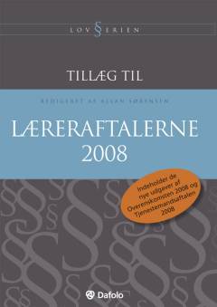 Tillæg til Læreraftalerne 2008