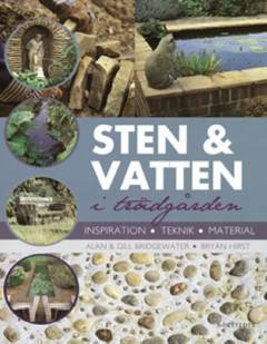Sten och vatten i trädgården