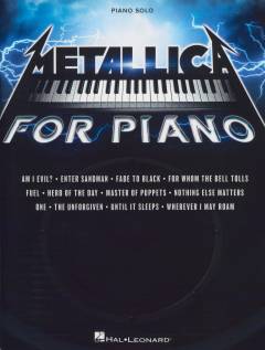 Metallica for piano