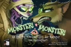 Monster! Monster! : et spil for 2 om monstre der kæmper - om mennesker