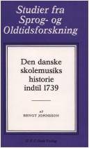 Den danske skolemusiks historie indtil 1739