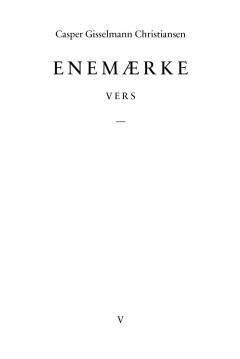 Enemærke : vers