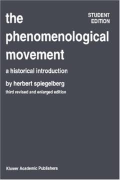 The phenomenological movement : a historical introduction