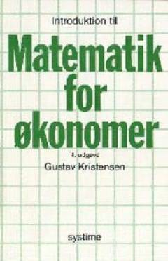 Introduktion til matematik for økonomer