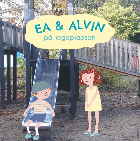 Ea & Alvin på legepladsen