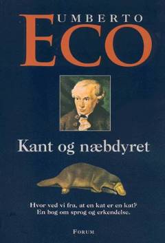 Kant og næbdyret : sprog og erkendelse