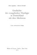 Geschichte der evangelischen Theologie in Deutschland seit dem Idealismus