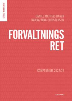 Forvaltningsret : kompendium 2022/2023