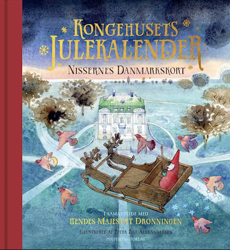 Kongehusets julekalender : nissernes Danmarkskort