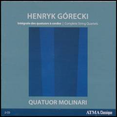 Intégrale des quatuors à cordes