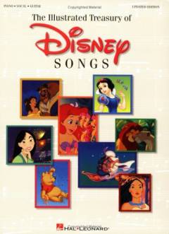 The new illustrated treasury of Disney songs : \piano, vocal, guitar\