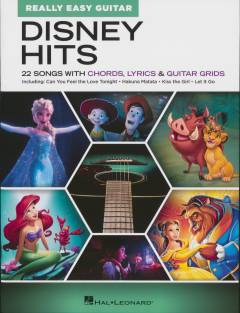 Disney hits : 22 songs with chords, lyrics & guitar grids