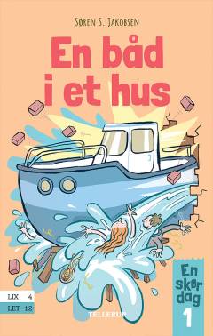 En båd i et hus