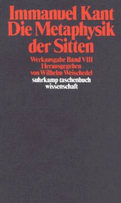 Die Metaphysik der Sitten