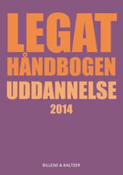 Legathåndbogen uddannelse. 2014 (26. udgave)