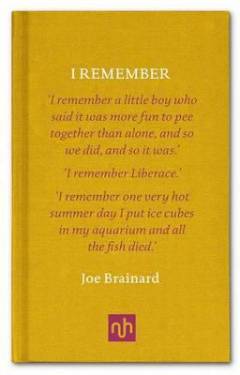 I remember