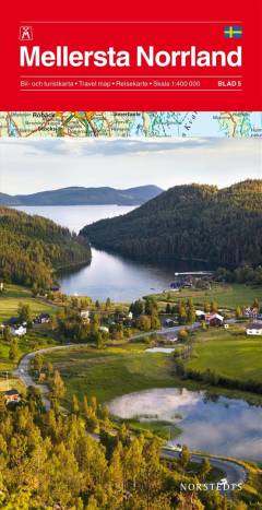 Mellersta Norrland : bil- och turistkarta