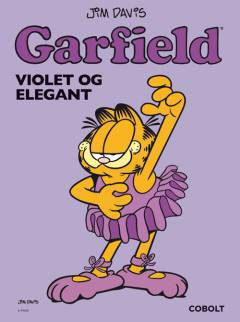 Garfield - violet og elegant