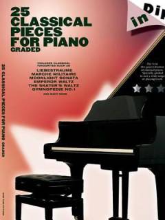 25 classical pieces for piano, graded