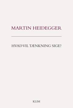 Hvad vil tænkning sige?