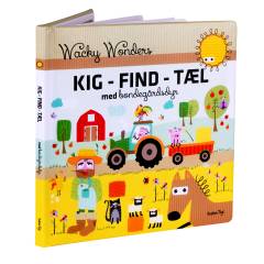 Kig - find - tæl med bondegårdsdyr