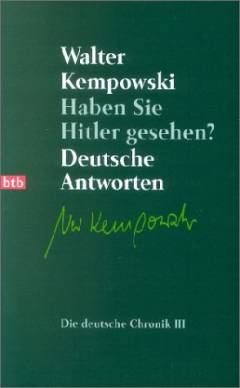 Haben Sie Hitler gesehen? : deutsche Antworten