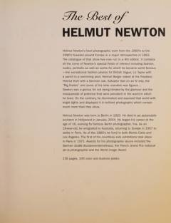 The best of Helmut Newton : selections from his photographic work