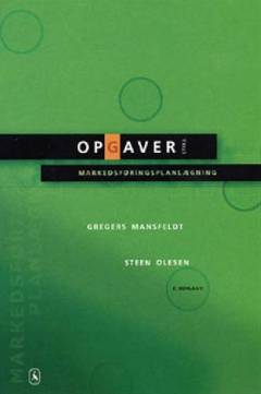 Markedsføringsplanlægning -- Opgaver