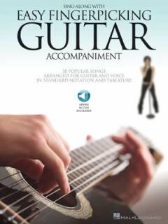 Sing along with easy fingerpicking guitar accompaniment