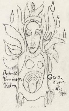 Gaia uhyre : nye digte : transskription