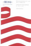Collected songs, 1 - 2