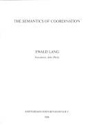 Semantics of coordination