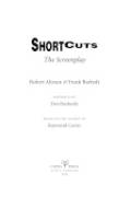 Short Cuts - the Screenplay