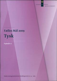 Fælles mål 2009 - tysk
