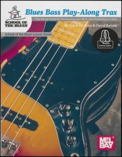 Mel Bay's blues bass play-along trax : play-along tracks for developing your blues bass performance skills