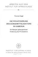 Die Privatisierung des Düngemittelsektors in Kamerun : ein Beispiel gebergestützter Förderung des Privatsektors